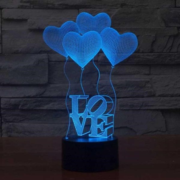 ⁦3D Lamp - رومانسية وخطوبة وزواج⁩ - الصورة ⁦5⁩