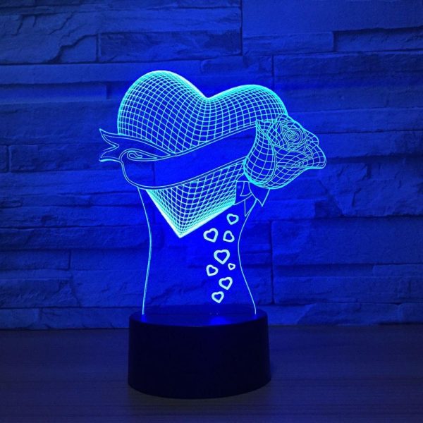 ⁦3D Lamp - رومانسية وخطوبة وزواج⁩ - الصورة ⁦18⁩