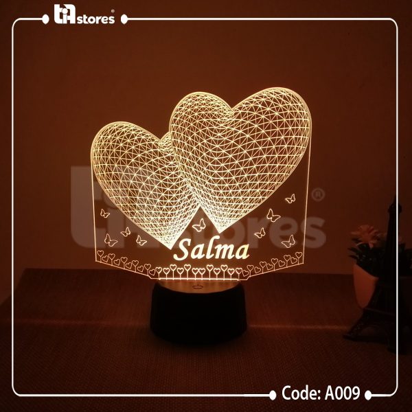 ⁦3D Lamp - رومانسية وخطوبة وزواج⁩ - الصورة ⁦4⁩