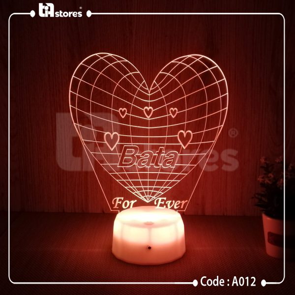 ⁦3D Lamp - رومانسية وخطوبة وزواج⁩ - الصورة ⁦13⁩