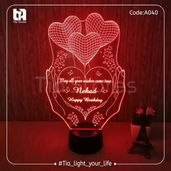 ⁦3D Lamp - رومانسية وخطوبة وزواج⁩ - الصورة ⁦24⁩