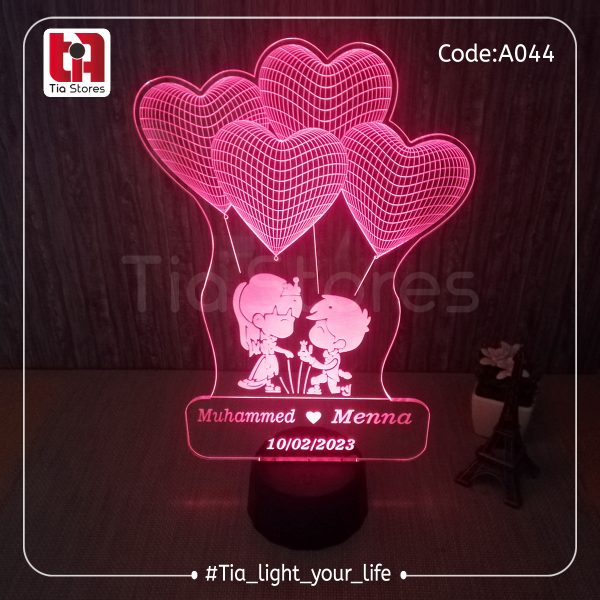 ⁦3D Lamp - رومانسية وخطوبة وزواج⁩ - الصورة ⁦21⁩