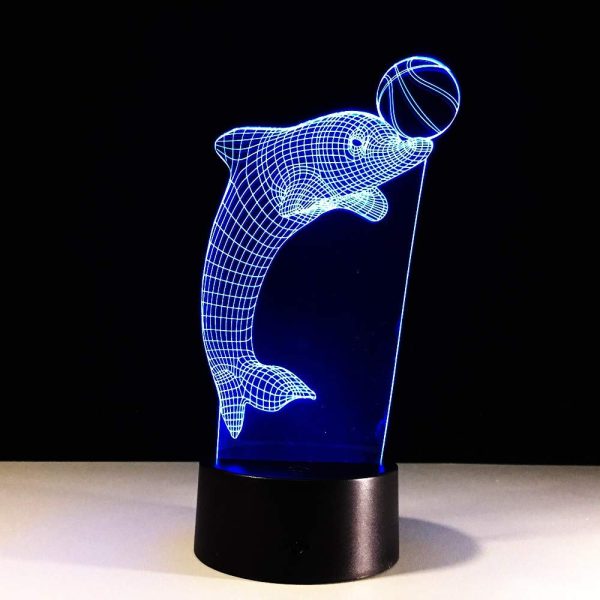 ⁦3D Lamp - أشكال حيوانات وطيور⁩ - الصورة ⁦9⁩