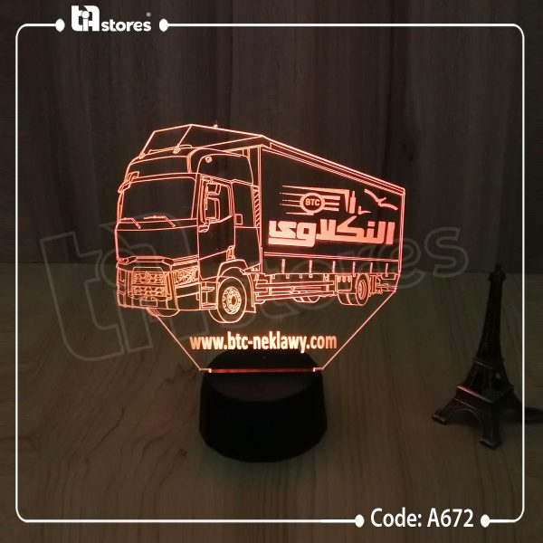 ⁦3D Lamp - سيارات كبيرة⁩ - الصورة ⁦2⁩