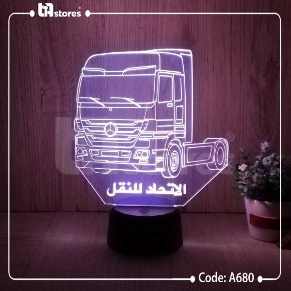 ⁦3D Lamp - سيارات كبيرة⁩ - الصورة ⁦3⁩