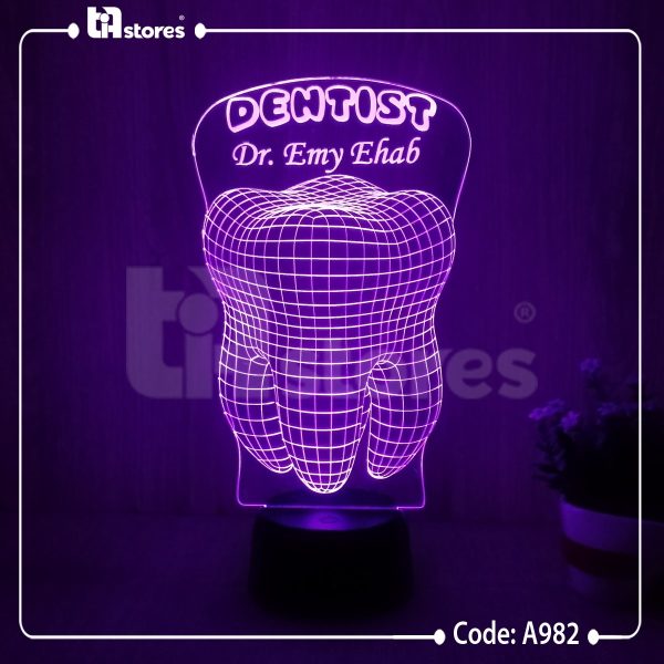 ⁦3D Lamp اكريليك - طبي / أسنان⁩ - الصورة ⁦2⁩