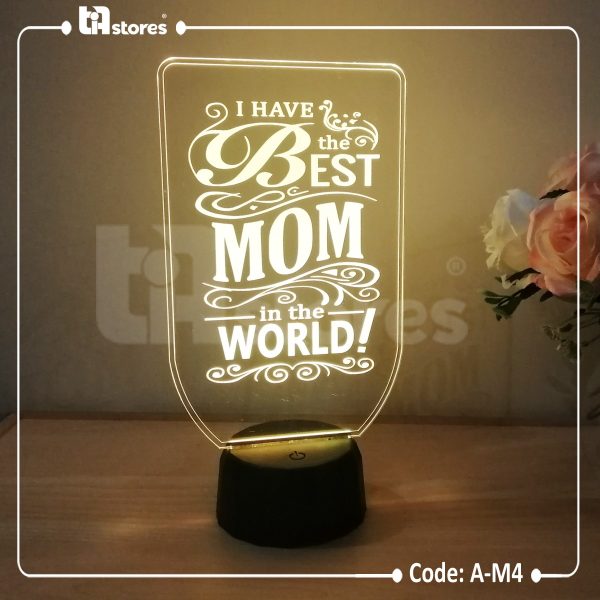 ⁦3D Lamp - عيد الأم⁩ - الصورة ⁦3⁩