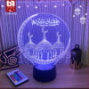 3D Lamp - اباجورة اكريليك Ramadan Kareem - رمضان كريم مع مأذنه